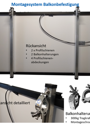 Selberbauen Balkonkraftwerk 810Watt Turbo