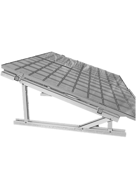 Montageset Aufständerung 20°- 40° Flachdach